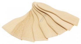 Lagrange Scraper - Ac509100 8 Wooden Spatulas For Spreading Pancake Mixture
