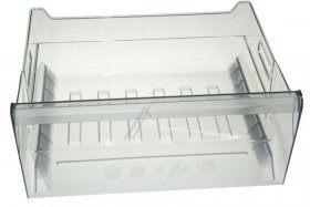 Vegetable Drawer - C00344971 481010569993 Crisper Transparent Grey [Whirlpool Indesit]