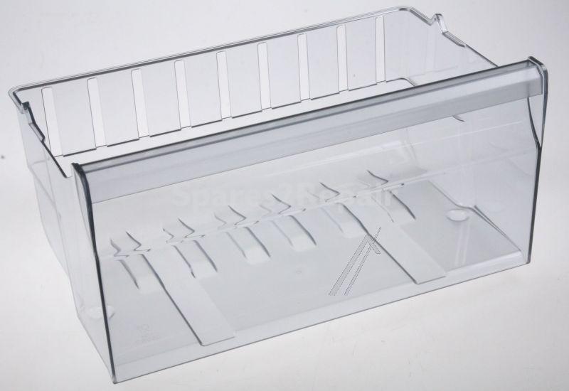 Freezer Drawer - C00323396 480132101145 Drawer Lower transparent Grey [Whirlpool Indesit]