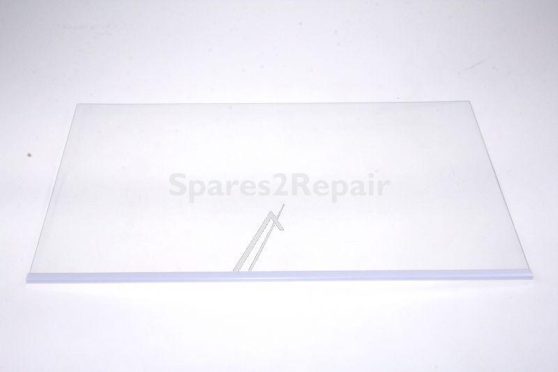 Stacking Tray - C00323387 480132101128 Crisper Cover +gw Plastic Profile [Whirlpool Indesit]