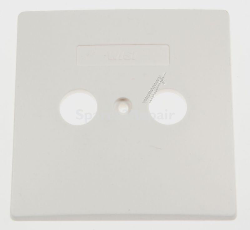 Wisi Blanking Plate Aerial Socket - Dw 42 Abdeckplatte 2-loch, 1 StÜck, 75 X 75 Mm