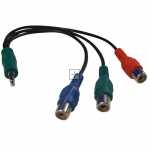 Vestel Audio-video connector - 30067459 Cable Stereo To Rca 15cm R-b-g Rohs