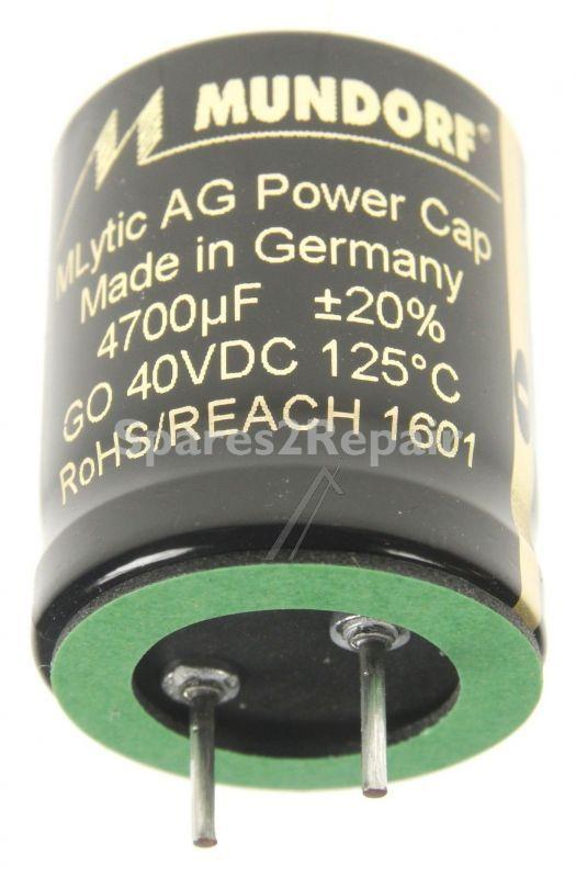 Mundorf Radialelectrolytics 125 Degree - 4700uf-40v Audio Elcap Radial 125° 25x30mm Snap-in