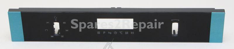 Operating Unit Screen - 11003671 Panel-facia - Stainless Steel-black [Bosch Siemens]