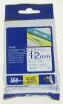 Brother Colour Cartridge - Tze233 Label Tape Blue On White 12mm-8m Laminated Brother
