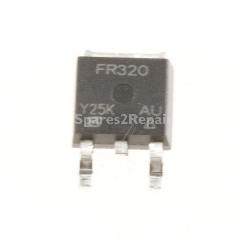 Vishay Mos Fet Transistor - Fr320 N-kanal Mosfet, 400v 3,1a D-pak