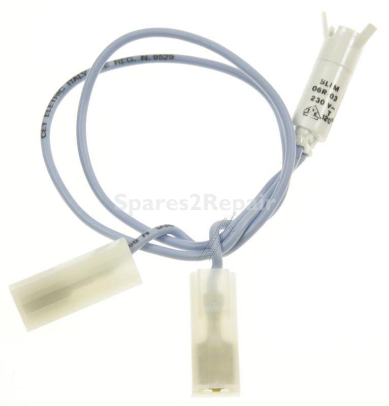 Smeg Filament Lamp - 694610544 Green Warning Lamp Assembly