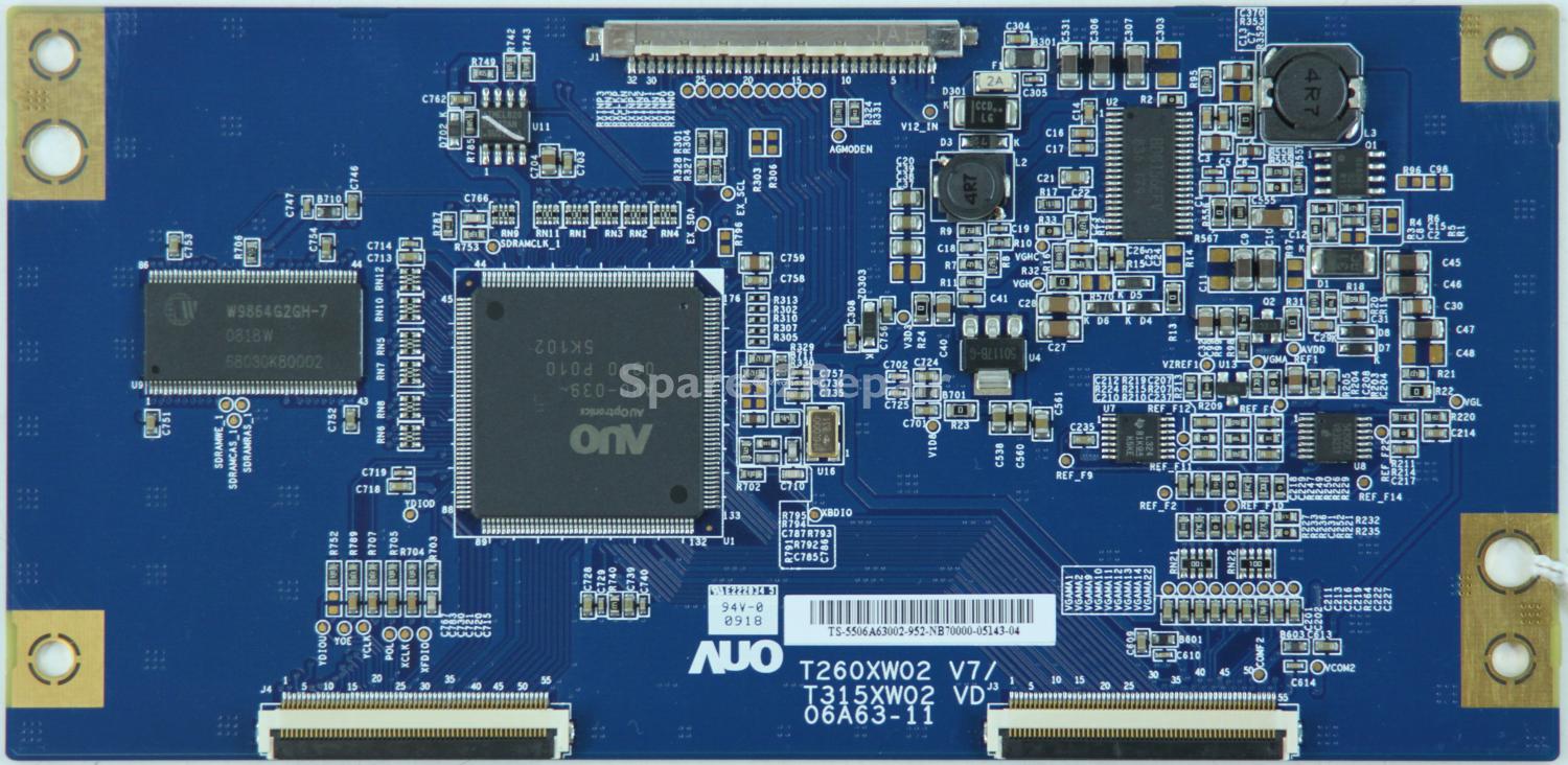 Akura APL3268 - LVDS - 55.06A53.002 - T260XW02 V7 - T315XW02 VD - 06A63-11