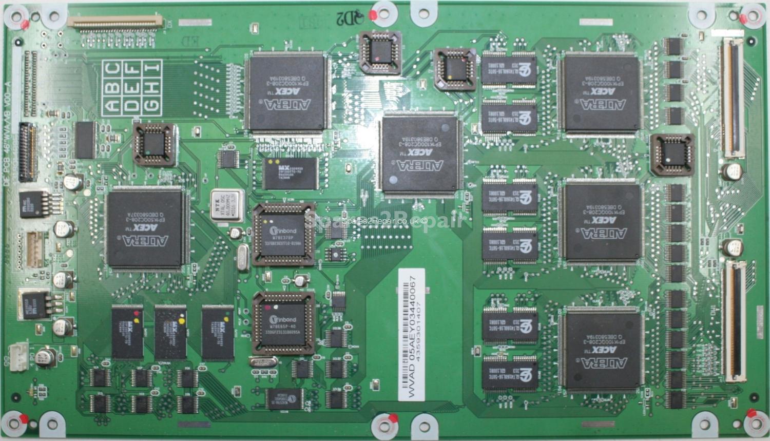 Albatron PD46W00 - LVDS - 05AEY03440067 - 4359301407 - 4318014005 - DIF PCB 46 WBA-VB V00-A - 2714165-02R