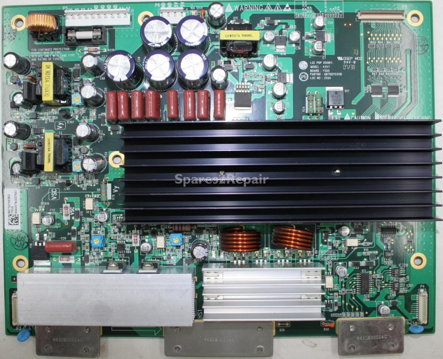LG 42PX3RV-ZA - YSUS - 6870QYE011D - 6871QYH036D - PDP 050811 - 42V7