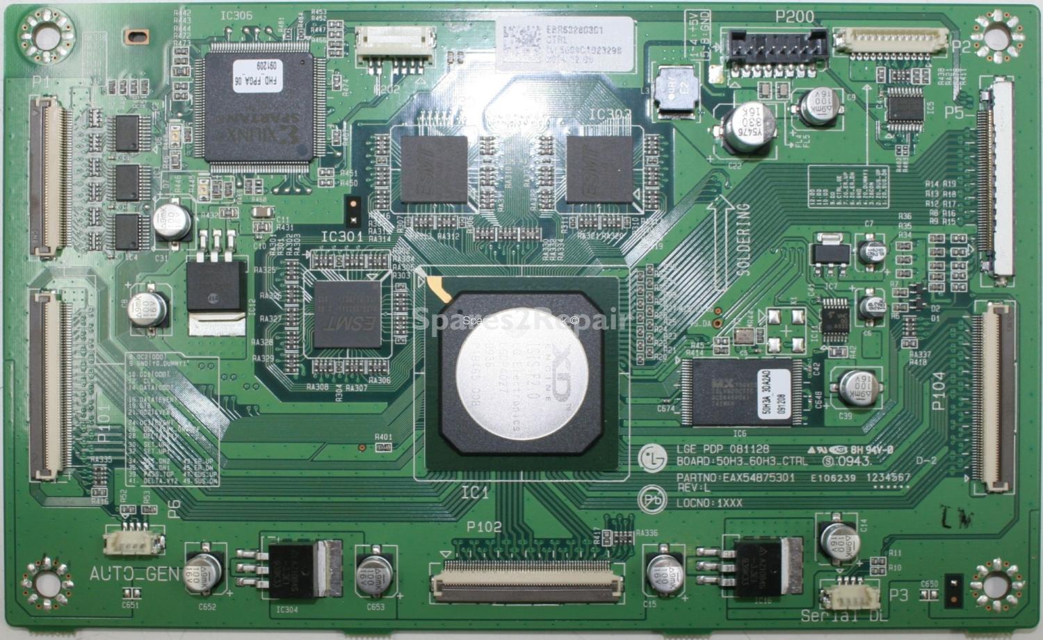 LG 50PS3000 - LVDS - EBR63280301 - EAX54875301 REV L - PDP 081128 - 50H3_60H3_CTRL