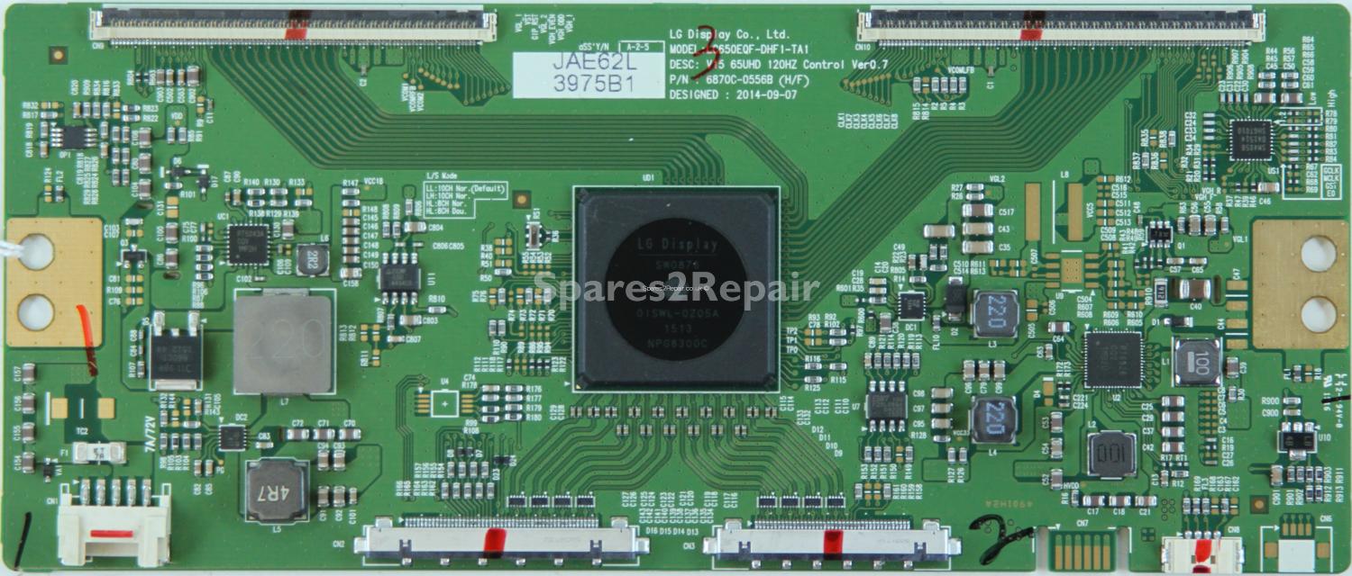 LG 65UF860V - T-Con - 6871L-3975B - 6870C-0556B(H/F) - LC650EQF-DHF1-TA1 - V15 65UHD 120HZ Control Ver0.7