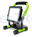Luceco Workshop Light - Projecteur Filaire De Chantier Ip65 Noir 800lm 10w 5000k - CÂble 1 5m Ho5rn-f 3g1 - EFLDW10B50-EU