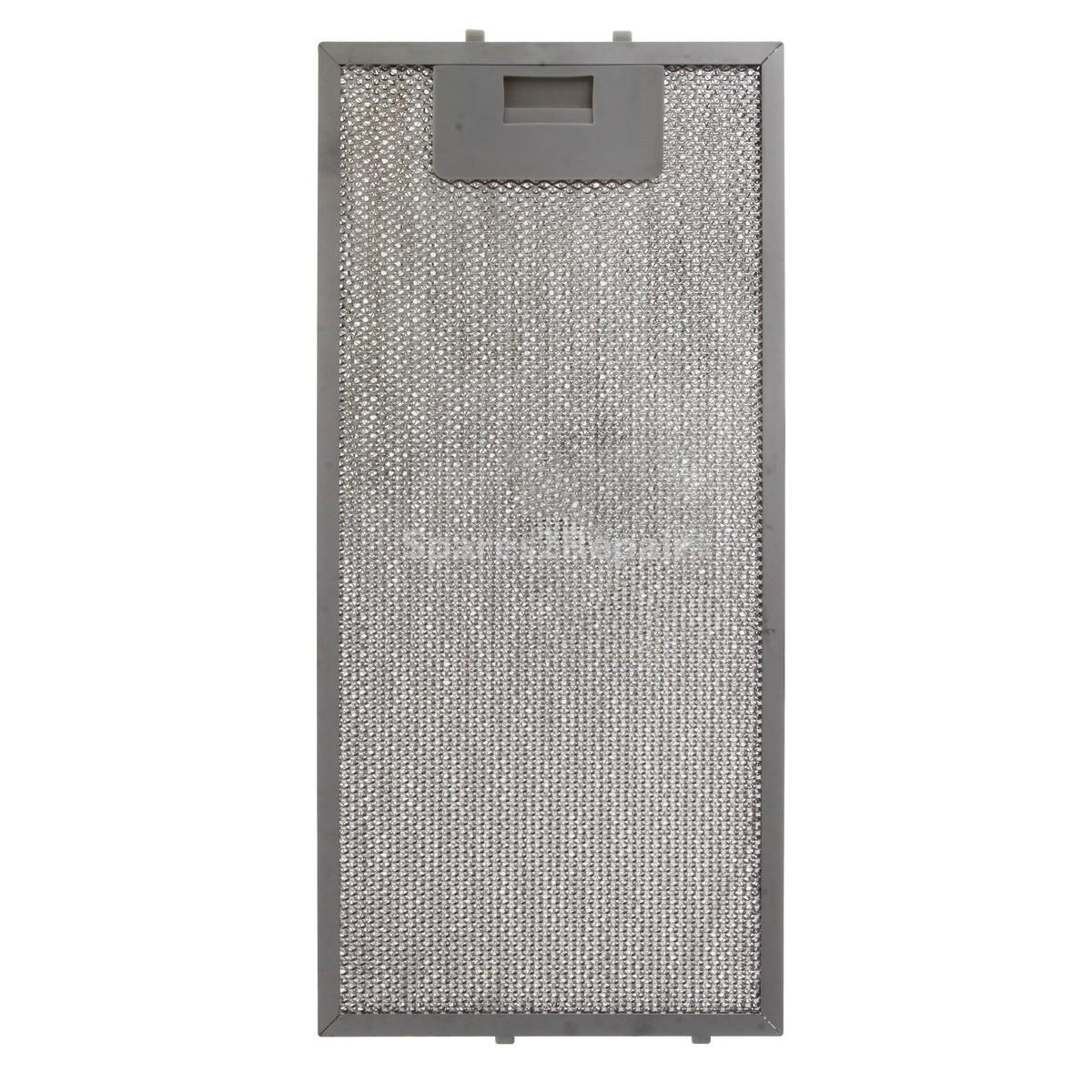 Universal Wire Mesh Cooker Hood Filter, Handle Side Length 165mm, Plain Side Length 350mm, fits BSH