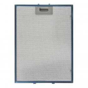 Universal Wire Mesh Cooker Hood Filter, Handle Side Length 283mm, Plain Side Length 380mm, fits Elica, Whirlpool, Ikea, Indesit
