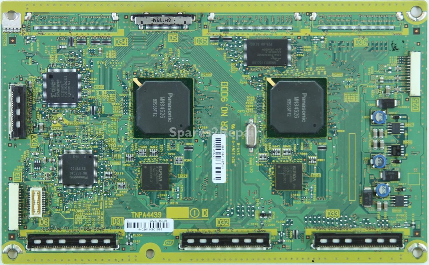 Panasonic TH-46PZ8BA - Logic Ctrl - TNPA4439 - TXN/D1BJUB