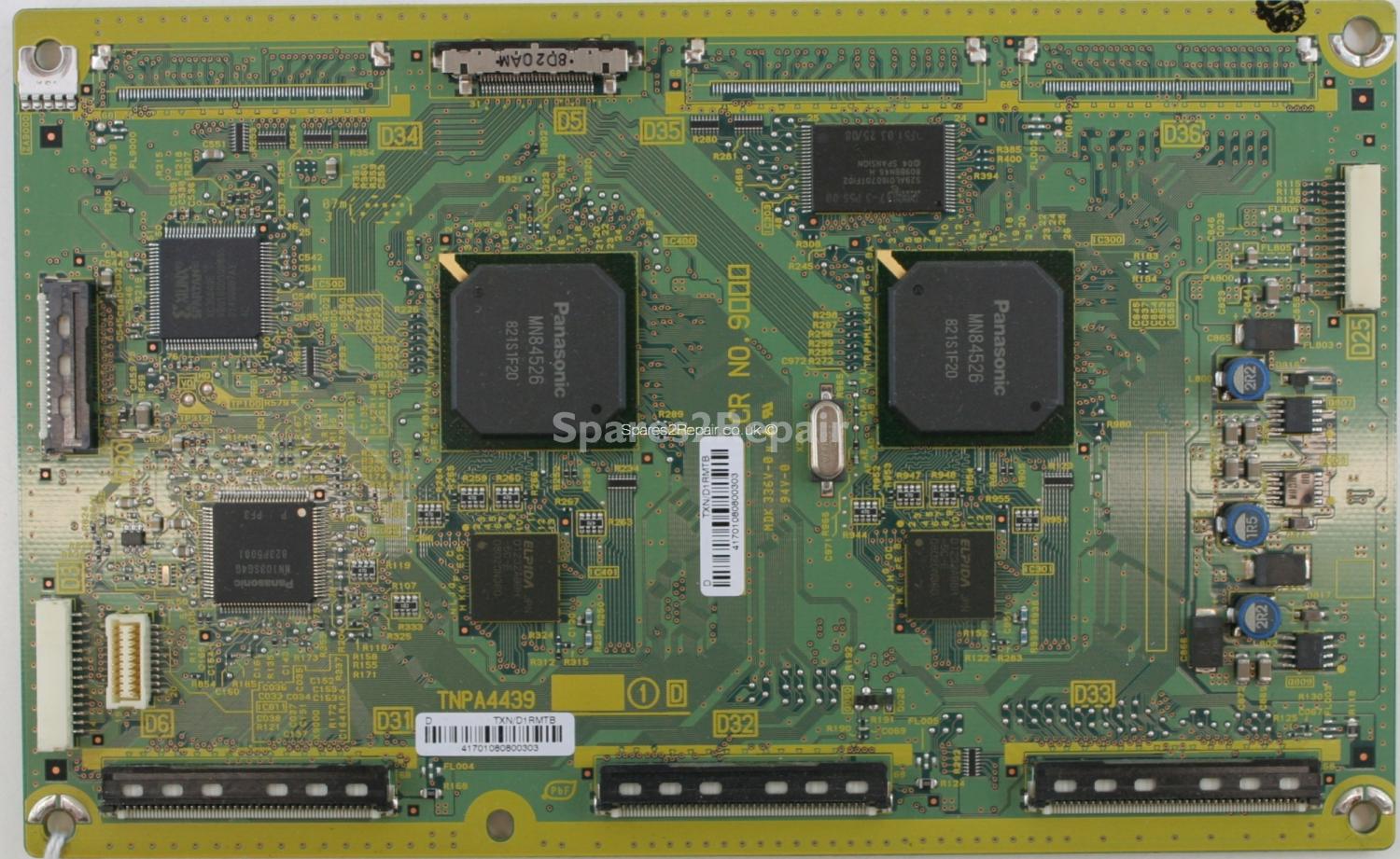 Panasonic TH-50PZ81B - LVDS - TNPA4439 - TXN/D1RMTB