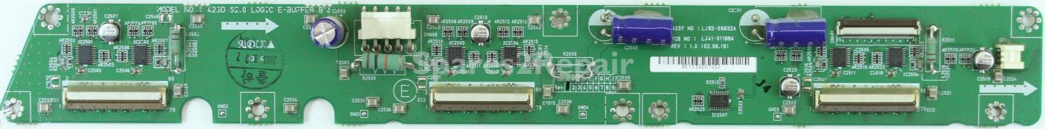 Philips 42PF9945 - Buffer - LJ92-00632A - LJ41-01188A - Rev 1.0 - 42SD S2.0 LOGIC E-BUFFER BD