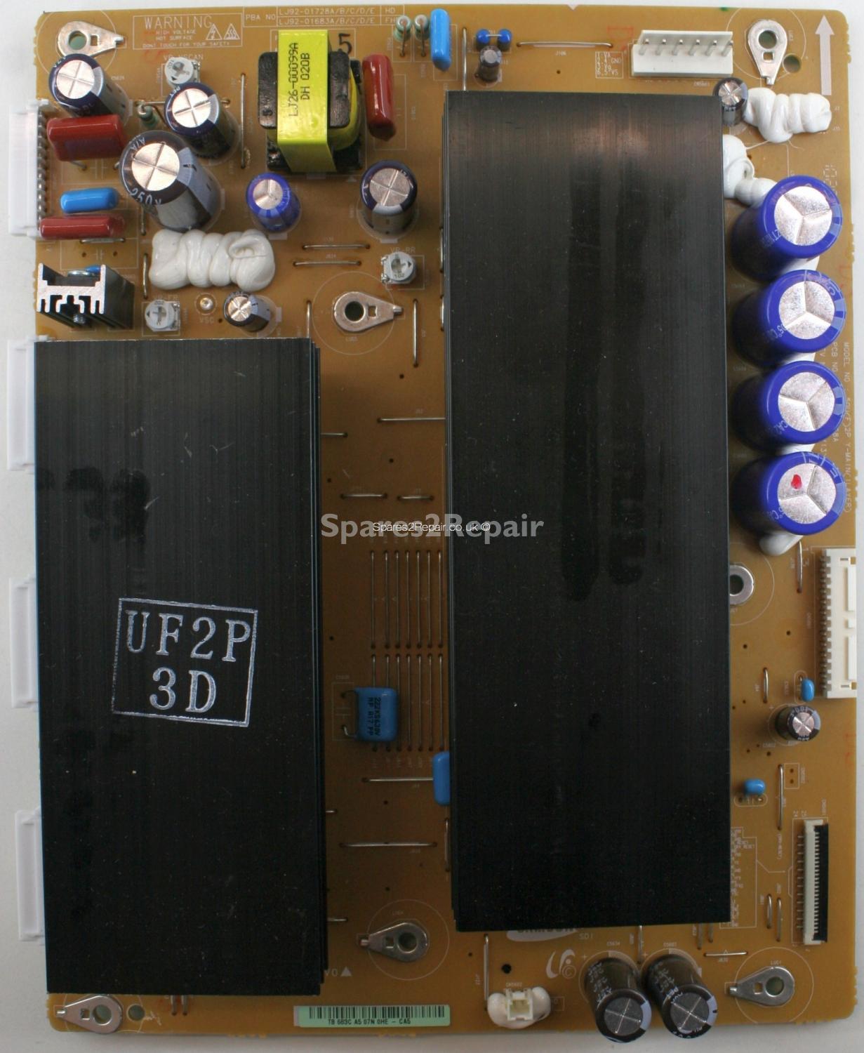 Samsung PS-50C680G5F - YSUS - LJ41-08458A - R1.3 - LJ92-01683C A5 - 50U(F)2P Y-MAIN