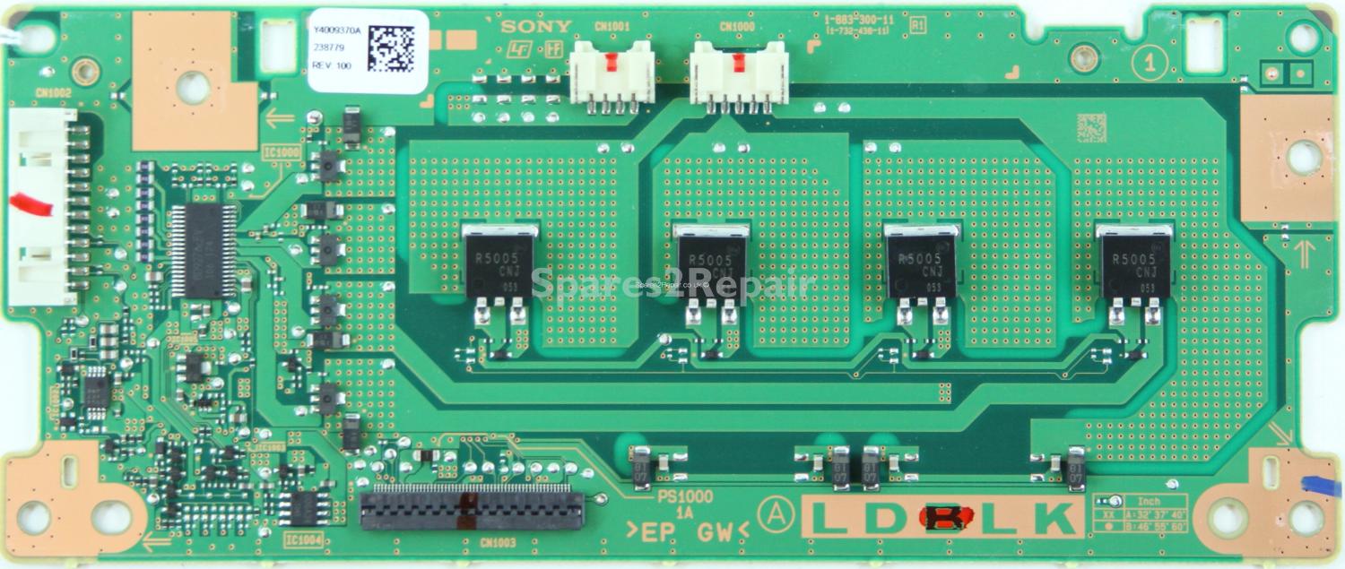 Sony KDL-32EX723 - LED Driver Board - 1-883-300-11 (1-732-438-11) - Y4009370A - REV:100