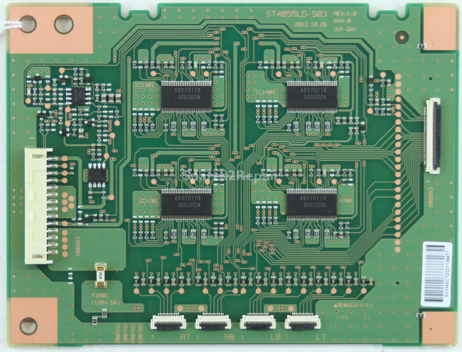 Sony KDL-55W905A - LED Driver Board - ST4055LD-S03 - REV:1.0