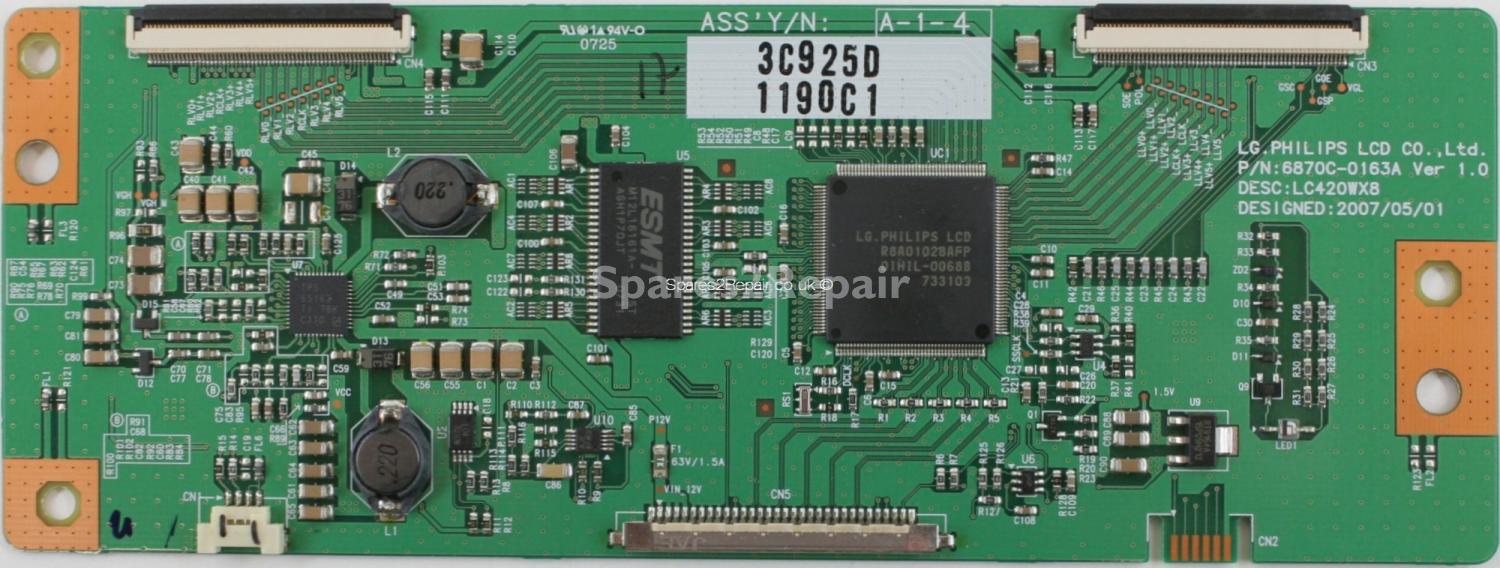 Toshiba 42C3035D - LVDS - 6870C-0163A - 6871L-1190C - Ver 1.0 - LC420WX8