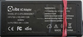 Unbranded - Charger - ST-C-075-20000325CT - 20V 3.25A